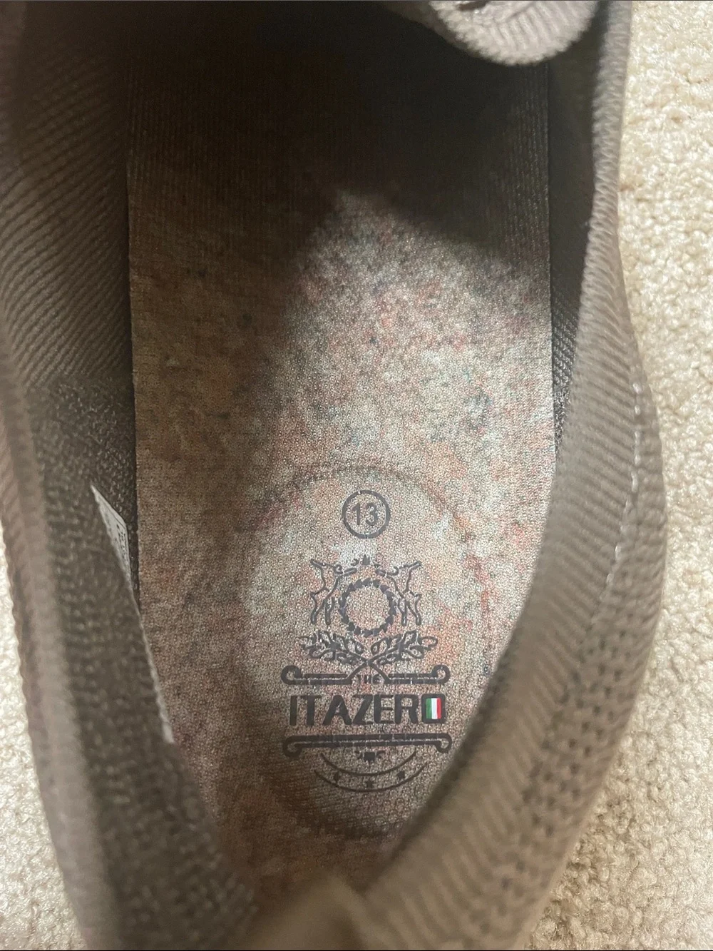 NEW ITAZERO Men's Shoe - Size US 13 Extra Wide